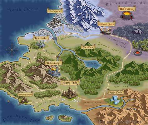 Game Map .